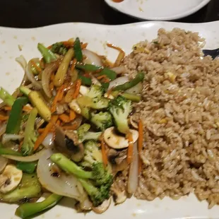 Vegetable hibachi