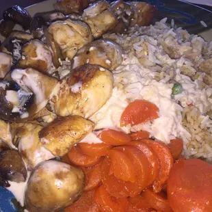 Chicken hibachi speaks for itself!