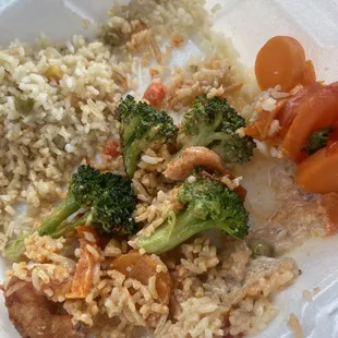 Big Shrimp and Broccoli