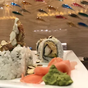 sashimi, sushi, sushi and sashimi, food