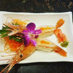 Some of the delicious plates served at Yamato Hibachi and Sushi