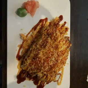 a plate of food