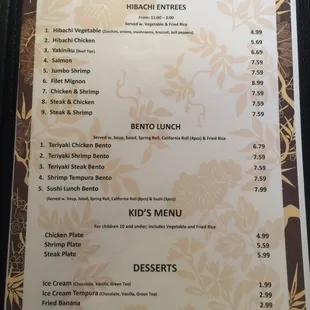 Lunch specials