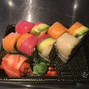Rainbow roll!