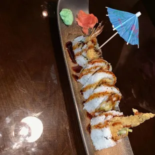 Shrimp Tempura roll.