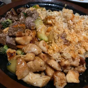 Steak and Chicken Hibachi