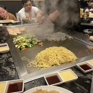 Grill area