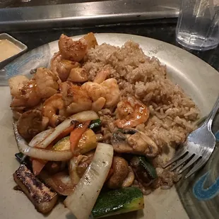 Shrimp and Scallops and Shrimp