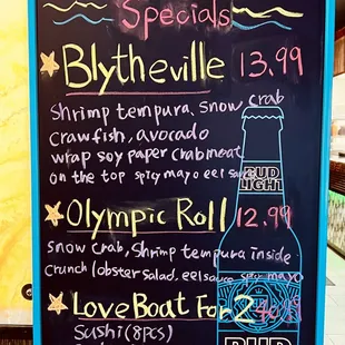 The Daily Specials