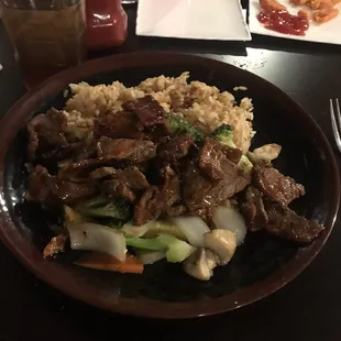 Hibachi beef tips