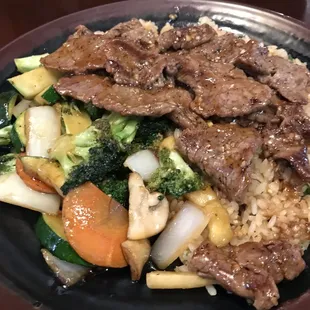 Hibachi beef tips