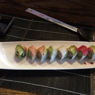 Rainbow roll