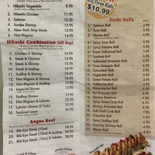 Lunch specials