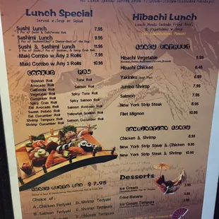 Yamato menu, couldn't find it anywhere online!