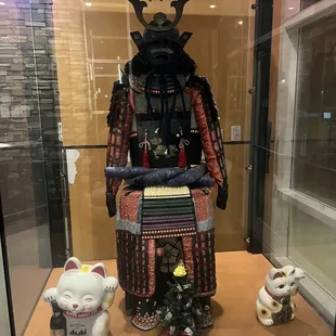 Entrance has a museum feel