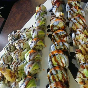 Assorted rolls