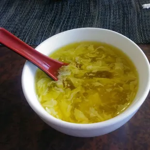 Egg drop soup
