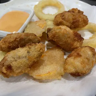 Fried Oyster appetizer