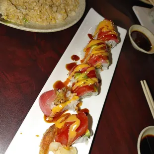 Crazy Spider Roll.