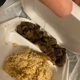 Steak hibachi