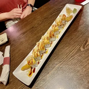 Shaggy dog roll
