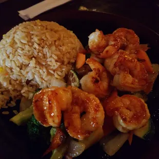 Shrimp hibachi