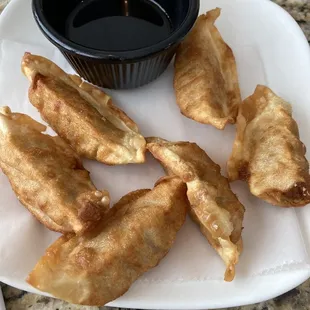 Fried pork gyoza