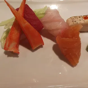 a variety of sushi