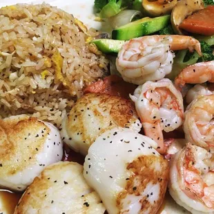 Scallops and Shrimp