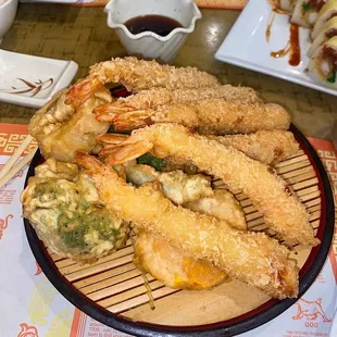 Shrimp and Vegetable Tempura