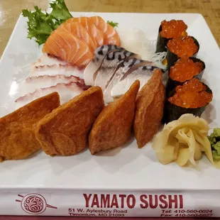 sushi and sashimi