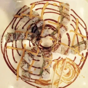 Eel avocado roll
