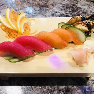 Tuna，Salmon，Eel