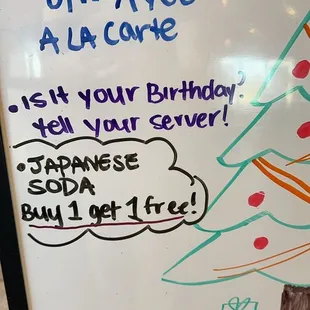a sign for a birthday party