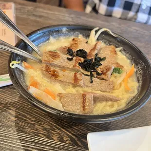 Beef Ramen- good mix of flavors beef tasted-Blah.