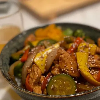 Chicken and Vegetable Don