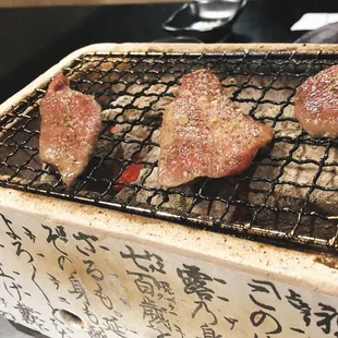 BBQ with Charcoal Grill at Outdoor Dining