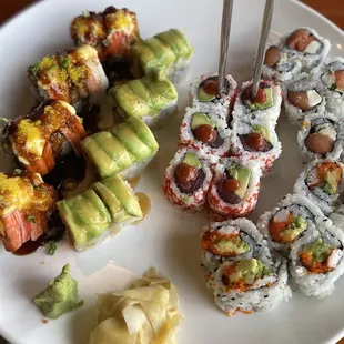 sushi, food, sushi and sashimi, sashimi