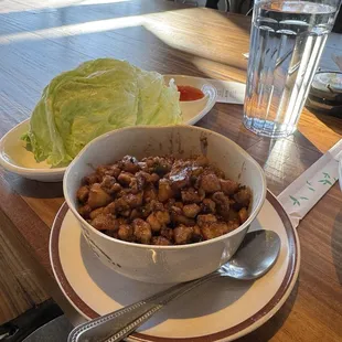 Chicken Lettuce Wrap