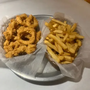 Calamari &amp; fries