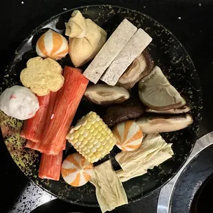 Selection of Hot Pot