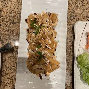 two plates of food