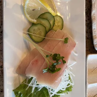 Yellowtail Sashimi