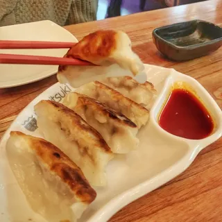 Homemade Gyoza