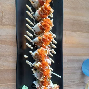 San Pablo roll super yummy this place has excellent quality food and the owners and staff are above par.