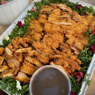 Chicken Katsu Patty Tray