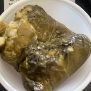 Smashed dolmas