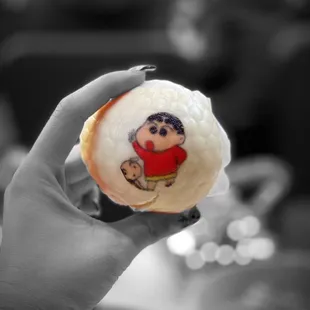 Custard bun @whaevaeats