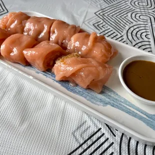 Shrimp Rice Noodle Rolls