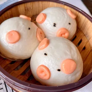 Pig Taro Buns